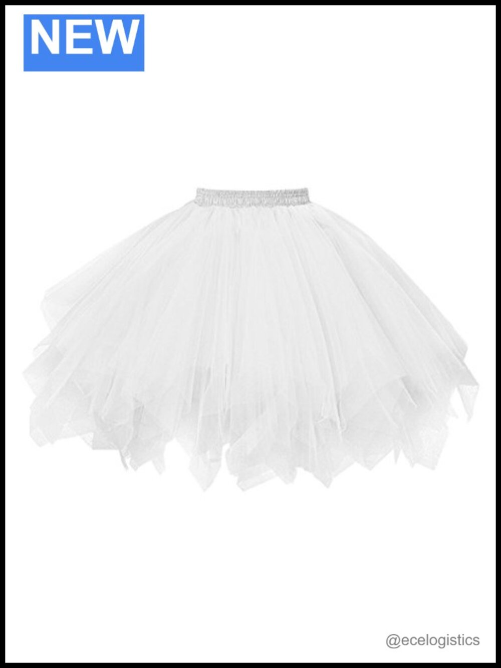 1950s Vintage Tutu Petticoat Ballet Skirt Bubble Hem Tulle Dance Costume